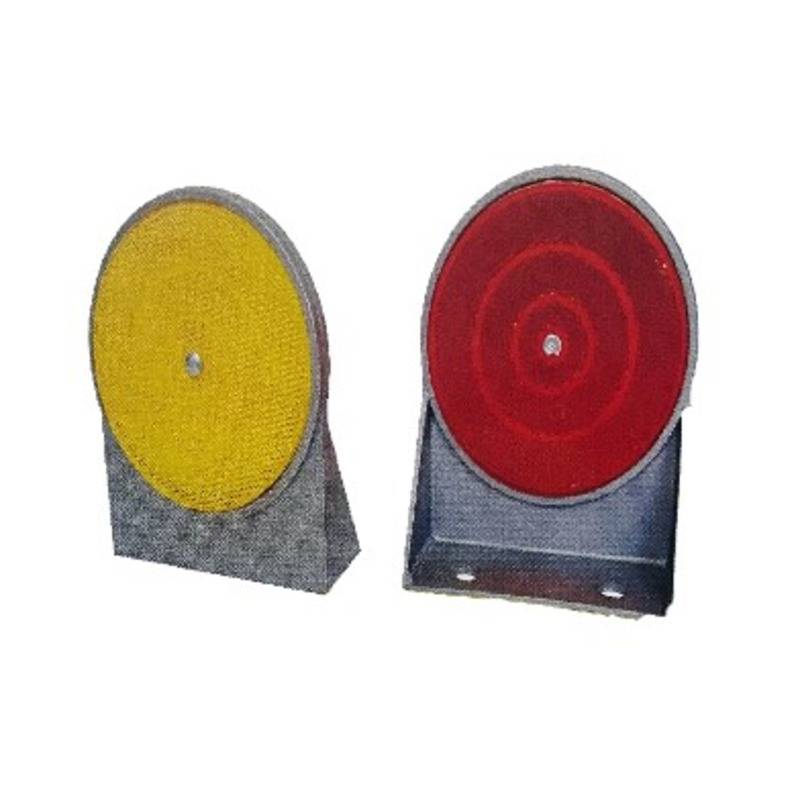 座式鋁合金反光導標-單面